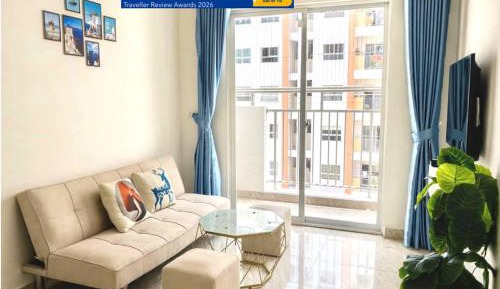 Two-Bedroom Apartment with Balcony