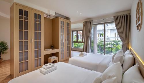 Deluxe Double Room with Two Double Beds