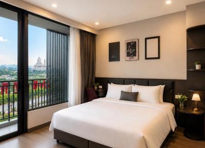 Deluxe Double Room with Castle View