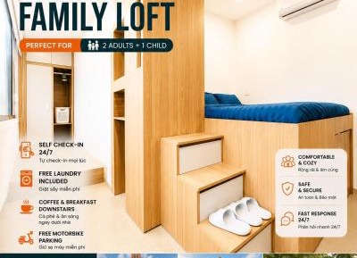 One-Bedroom Family Apartment