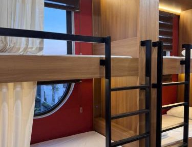 Bunk Bed in Male Dormitory Room 