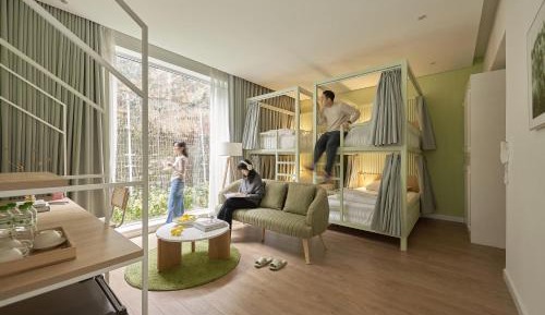4-Bed Mixed Dormitory Room
