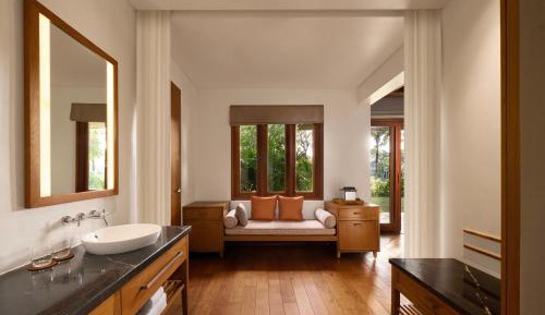 Three-Bedroom Villa with Private Pool and Garden View