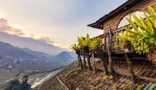 Family Room with Mountain View