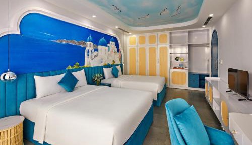 Sabia, Yard View, 2 Queen Beds