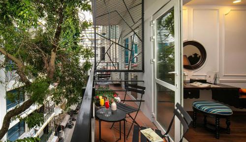Family Room with Balcony