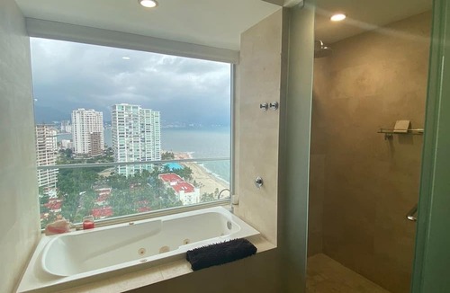 North Hotel Zone Condo | Spectacular 2900 sqft 4Br/4Ba beachfront condo at Luxurious Icon Vallarta!