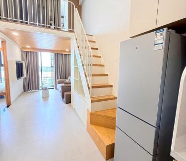 Phu Ly Apartment | Căn hộ duplex 3 phòng ngủ view bắn pháo hoa, nhạc nước