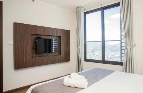 Tran Phu Beach Apartment | 2Brs - Sea View - Virgo Hotel - Free Pool & Gym
