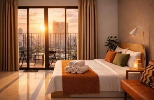 Phu My Hung Apartment | Lavida Plus Cozy Studio with City View
