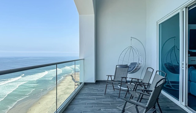 Penthouse-PrivateJacuzzi-MarYSolCondo-3BR-Rosarito in Playas de Rosarito