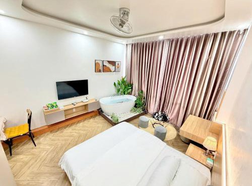 Dr402 Modern Studio W Bathtub and City Views